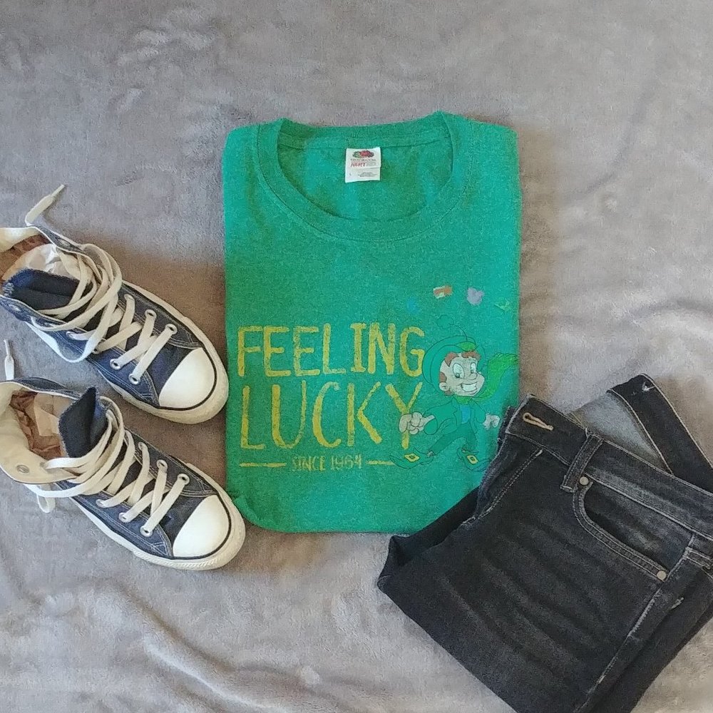 🌈 2/$25: Lucky Charm Graphic Tee